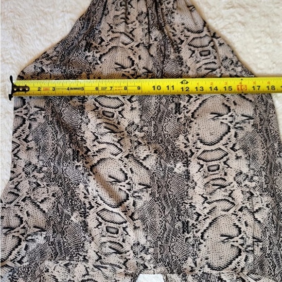 Free People Black and White Knit Scarf - Picture 4 of 10